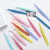 14 Designs Kawaii Cute Macarons Creative Stationery Tweezers DIY Washi Tape Stickers Gadget Multi-tool Tweezers Hand Account