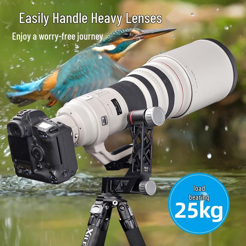 Сверхлегкий телеобъектив с креплением-стабилизатором для камеры XGH3 DSLR, для съемки птиц