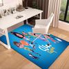 Cleo And Cuquin Area Rug Office rug, Chair Rug, Decor Carpet Livingroom bedroom Mat, Large Size Fan gifts Christmas gifts