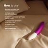 LELO LIV 3 App Controlled Female Vibrator with 8 Curved Female Vibrator Sex Waterproof Personal Adult Female Female Sex Deep Rose G-spot Settings,