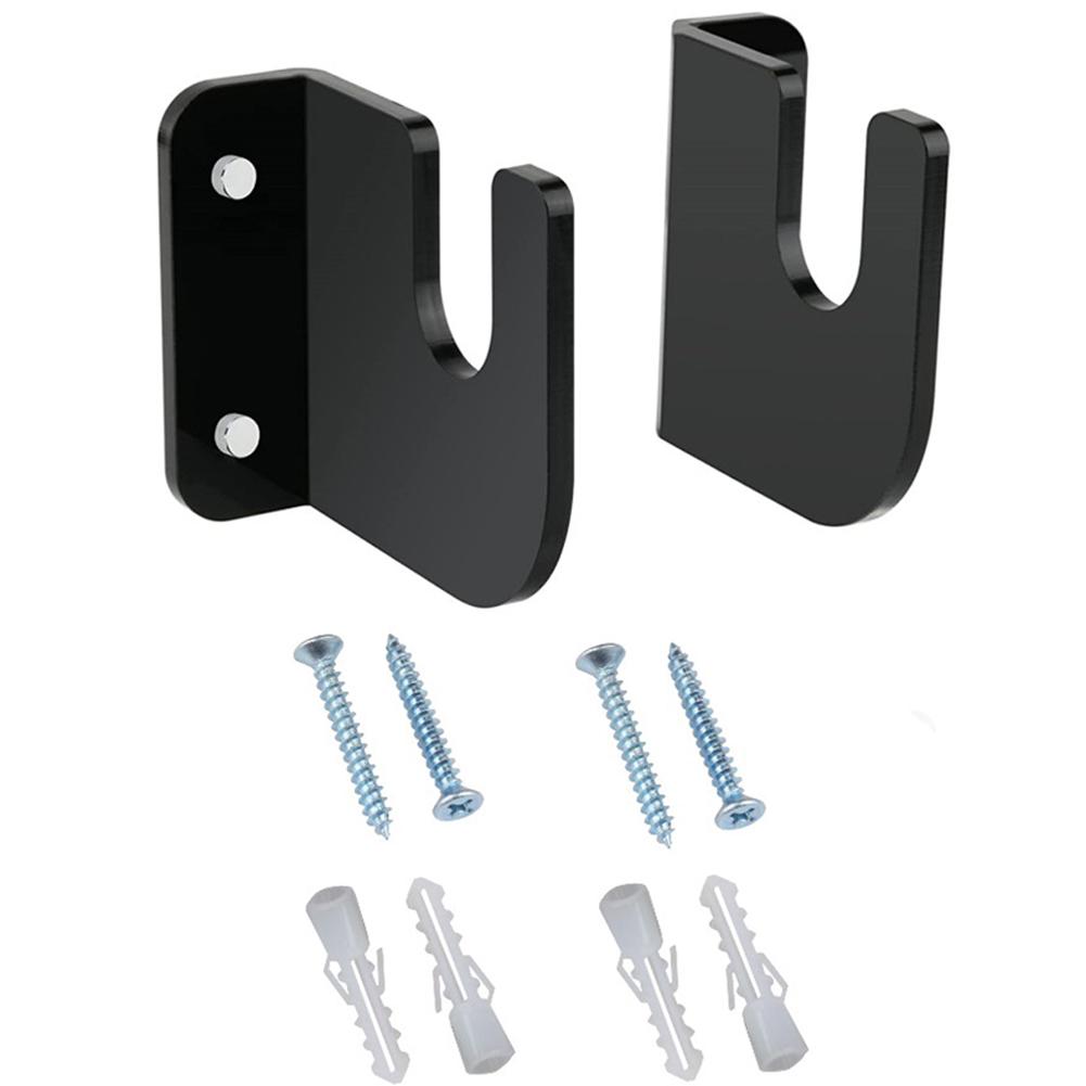 1 пара фиксированных креплений для скейтборда, акриловый настенный держатель для скейтборда, украшение, простая установка, нескользящий для спальни, магазина, офиса