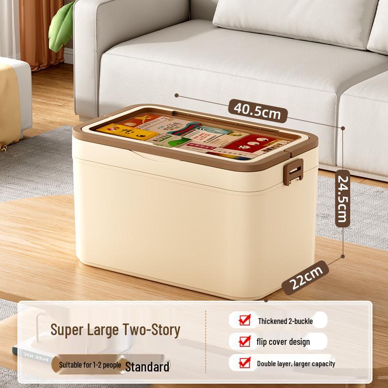 Medicine Large Transparent Capacity Multilayer Storage Box For Home Use