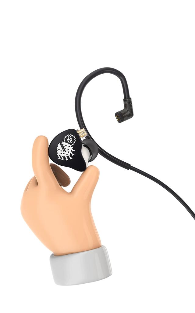 Канальные наушники NF AUDIO NA3 Essentials, черные, белые, диапазон частот воспроизведения, двухполостной динамический драйвер ESC, посеребренная бескислородная медь 5NOFC