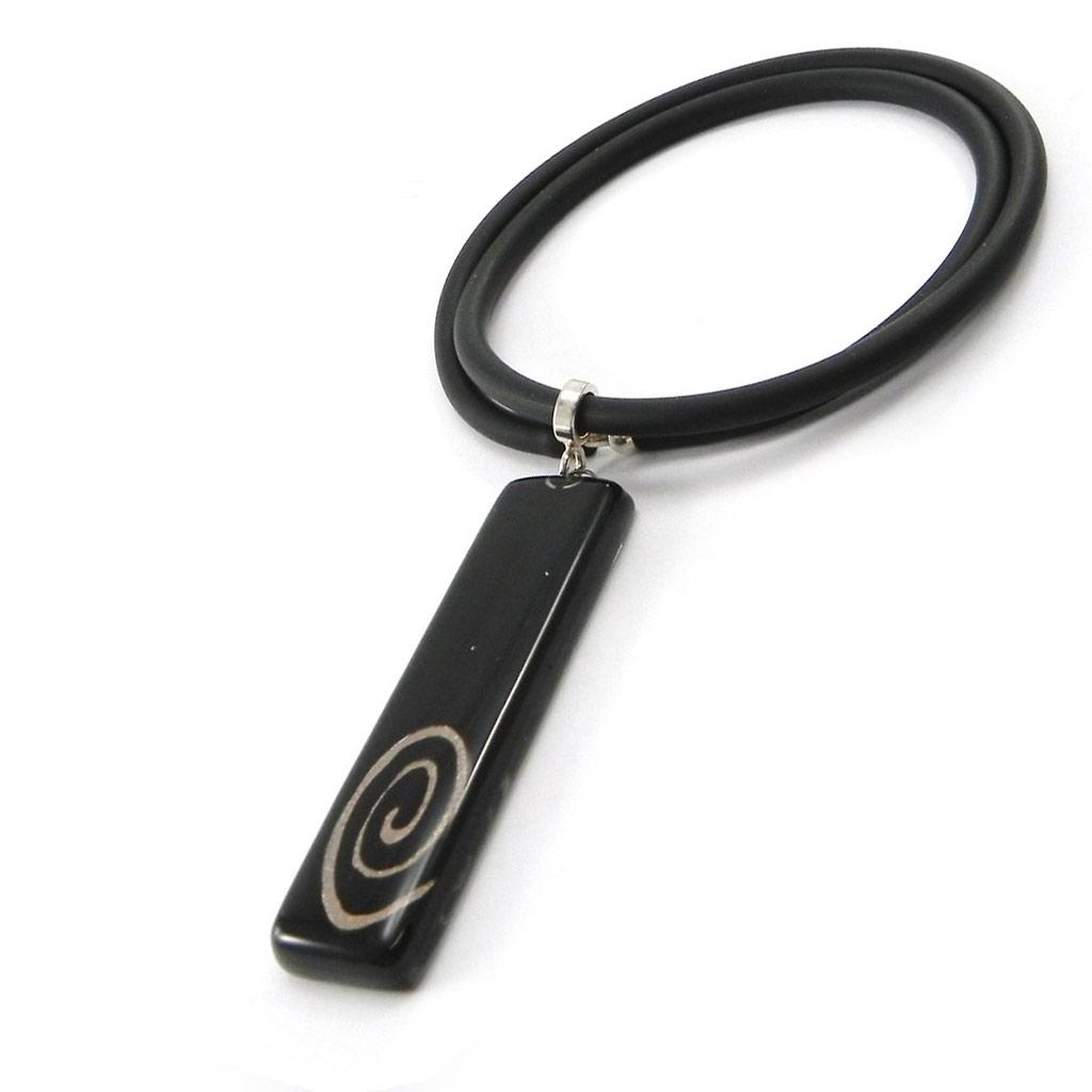 Les Trésors De Lily [D5399] — Дизайнерское колье «Dizzy», черный/бронзовый