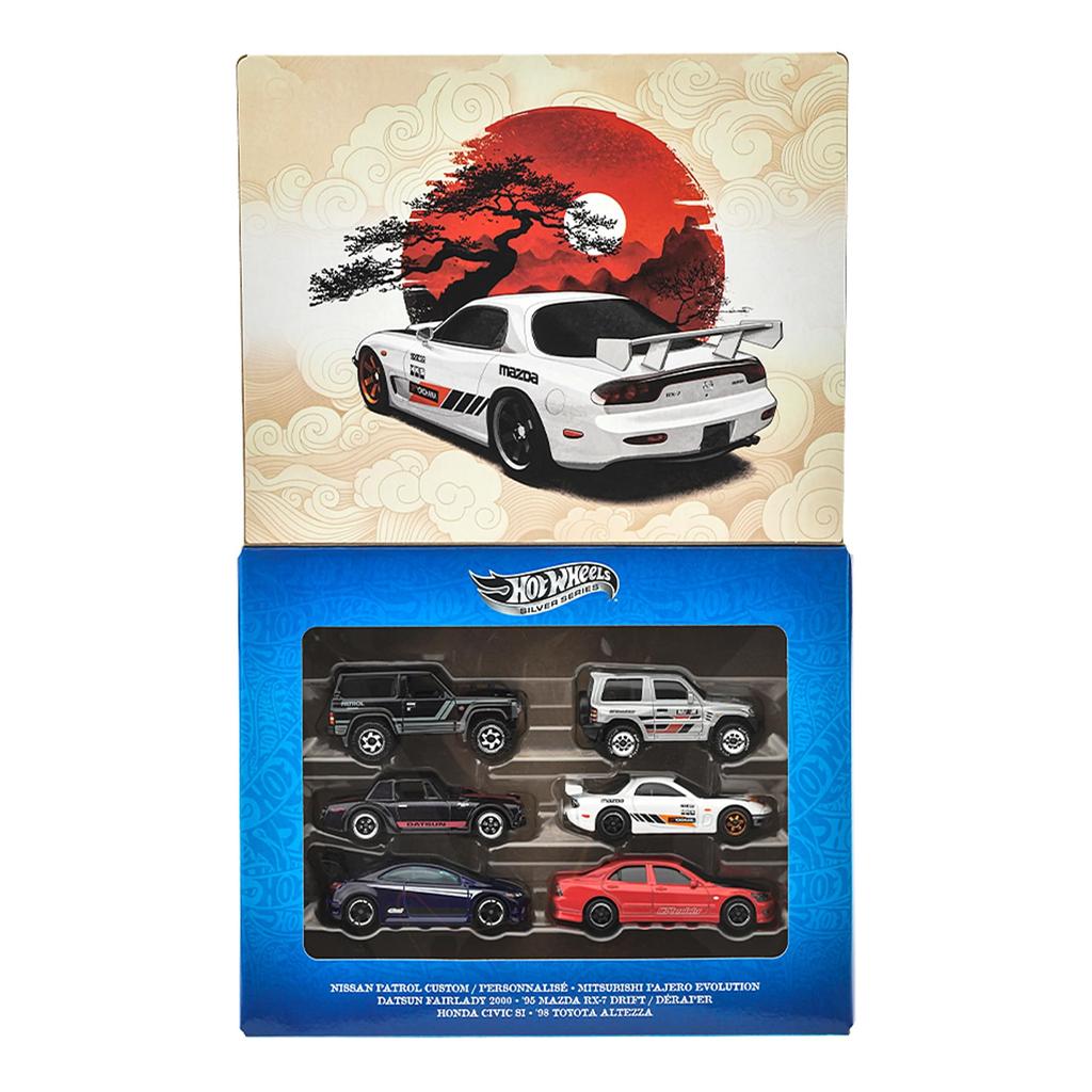Hot Wheels Улица Японии Автомобиль 6 Миниатюр Возраст JLB23 Мультипак Игрушки, Машинки, 3+, Мультипак