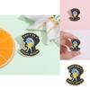 Девушка Мультяшная Очаровательная Брошь Эмалевый Значок Уникальный Креативный Подарок Для Всех Возрастов