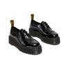 Dr. Martens 1461 Платформенные туфли из потертой лакированной кожи 'Черный' Унисекс 27716001