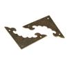 Carved Jewelry Box Wooden  Box Protect Cover Corner Foot Corner Brackets Corner Protector