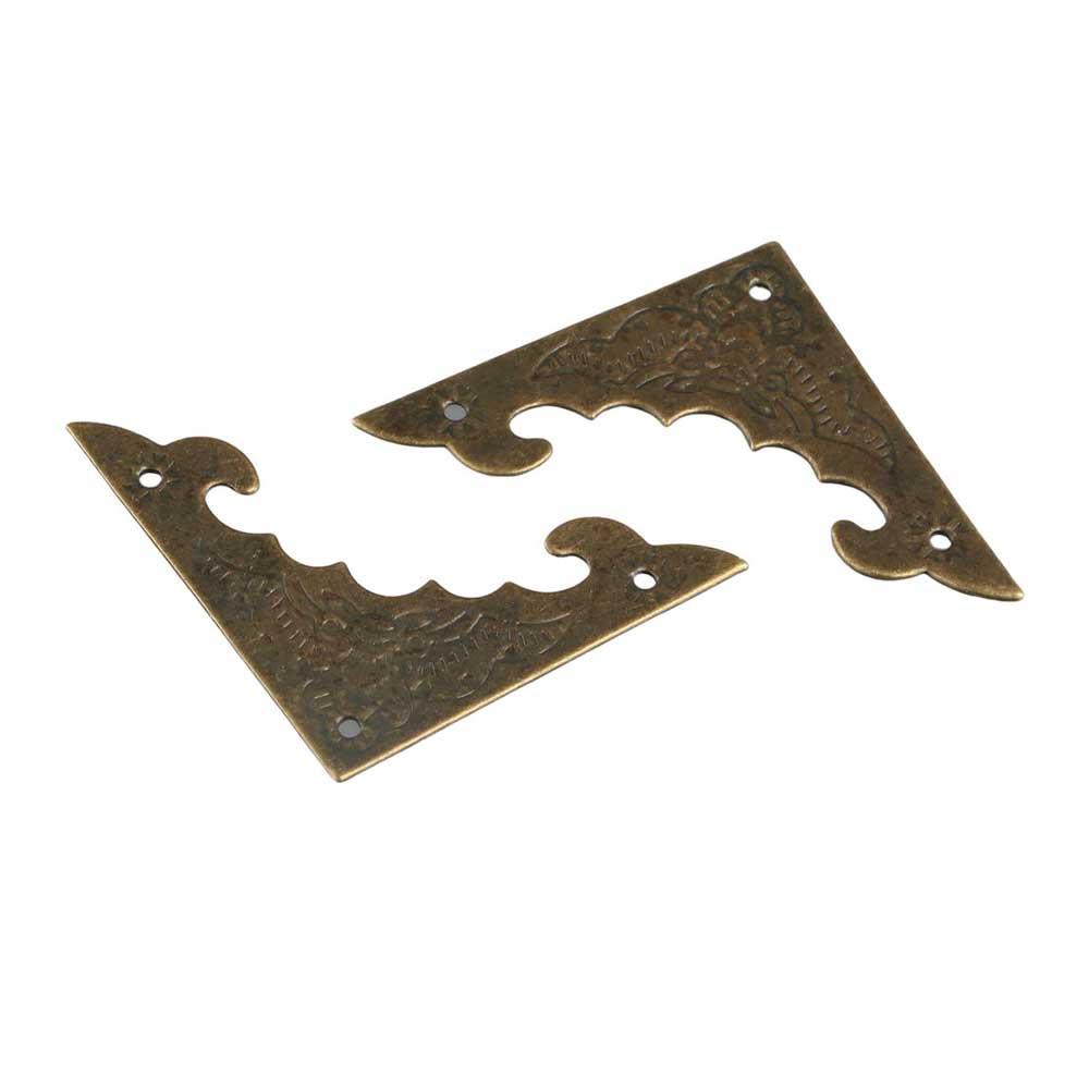 Carved Jewelry Box Wooden Box Protect Cover Corner Foot Corner Brackets Corner Protector