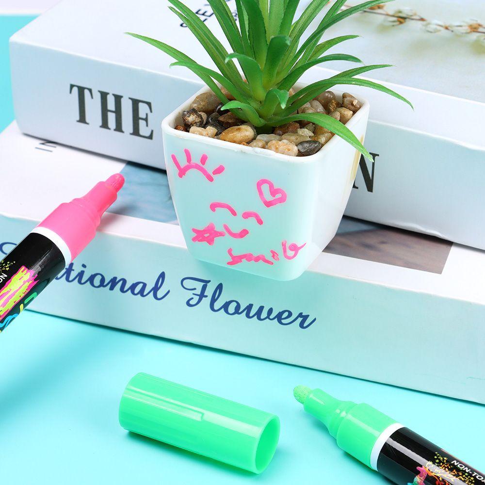 Environmental Metal Plastics Chalkboard Blackboard Windows Liquid Chalk Chalk Marker Marker Pen