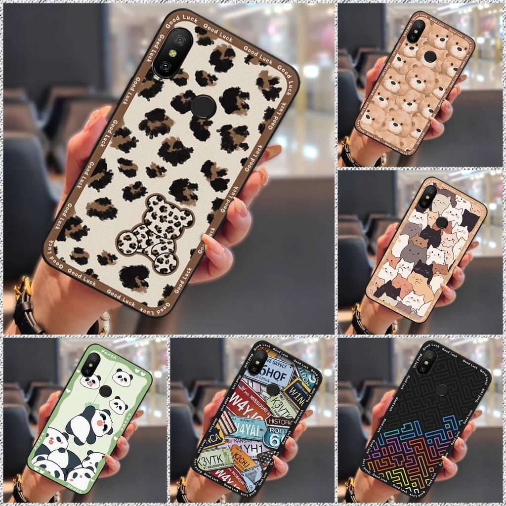 Anti-knock Anti-dust Phone Case For Xiaomi Redmi Note6/Note 6 Pro Full Wrap Dirt-resistant Back Cover Soft Case Cover