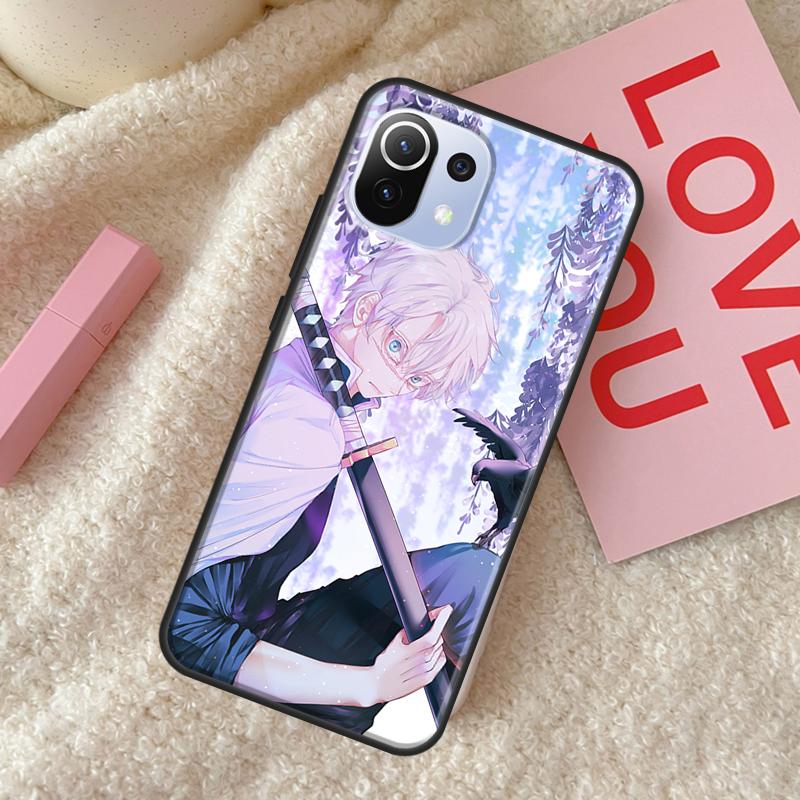 Чехол с изображением аниме Shinazugawa Genya для POCO X4 Pro F3 M3 M4 Pro X3 Pro GT, чехол для телефона Xiaomi 12 11T Pro Mi 11 Lite