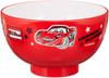 Disney Pixar Lightning McQueen Lacquered Soup 707537 "Cars" Bowl, 10.5cm Diameter, Red,