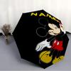 Personalized Name M-Mickey  Print Umbrella - Automatic Open/Close, Eight-Rib Durable Frame, Automatic Folding Umbrella