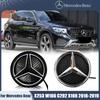 Глянцевая Черная Светодиодная Передняя Решетка в Стиле OE со Звездой Логотипом Для Mercedes Benz GLC250 GLC300 GLC350 GLE400 GLE450 GLS350 GLS350 16-19