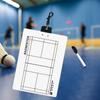 Coaching Boards Coaches Marker Whiteboard Portable Professional Game Training Tool