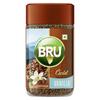 Bru Gold Ваниль Гранулы Бутылка 55 Грамм|Ароматизированный Растворимый Кофе|Ароматная Изюминка для Вашего Ежедневного Кофе|Сделан из Сублимированного Кофе|На 40 порций