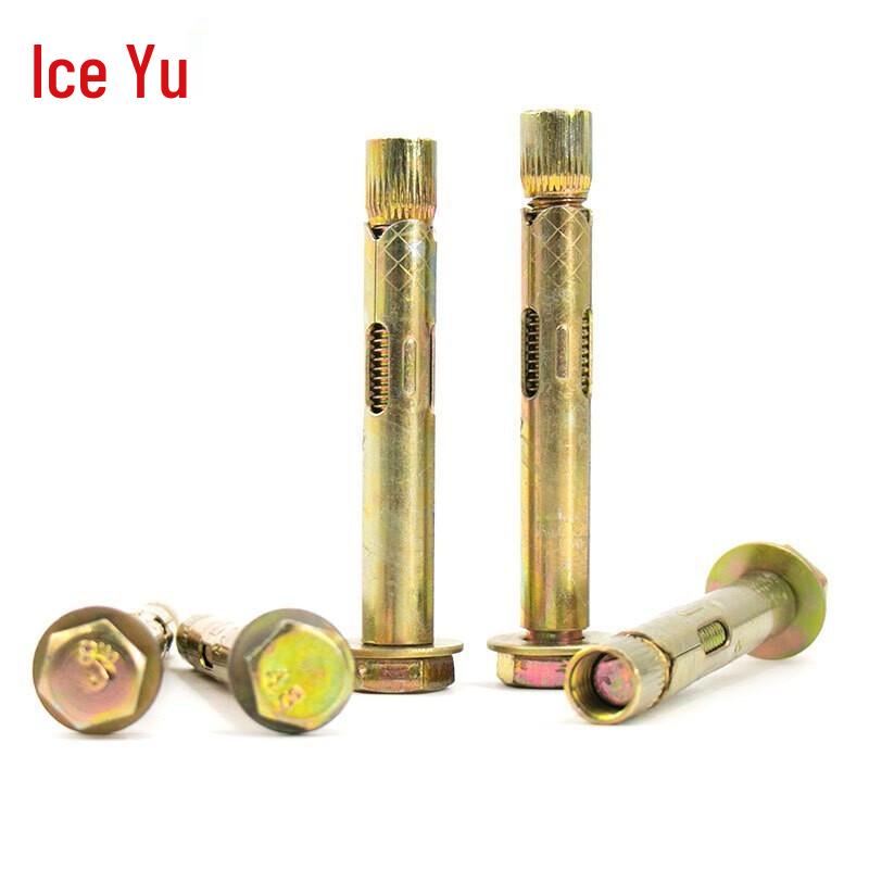 Yellow Zinc Plated Hex Head Sleeve Anchor