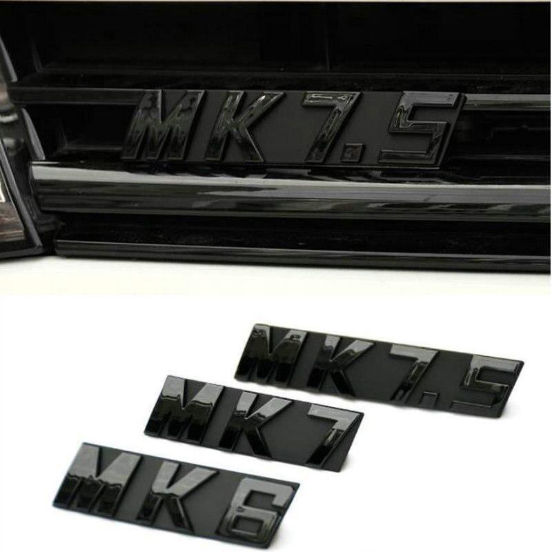 Передняя решетка автомобиля, эмблема, значок, наклейки, наклейки для V/W GOLF 6 7 MK6 MK7 MK7.5 2008-2018, аксессуары для стайлинга автомобилей
