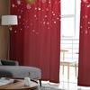 Рождественская елка, Рождественский шар, тюлевые шторы со снежинками для украшения гостиной, современная шифоновая прозрачная вуаль, рождественские шторы 