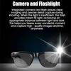 Smart 8K AI Glasses with 100W Camera Chat Gpt Touch Outdoor Sport Sunglasses Bluetooth Calling Music Player Image Stabilization for Men Women Gift