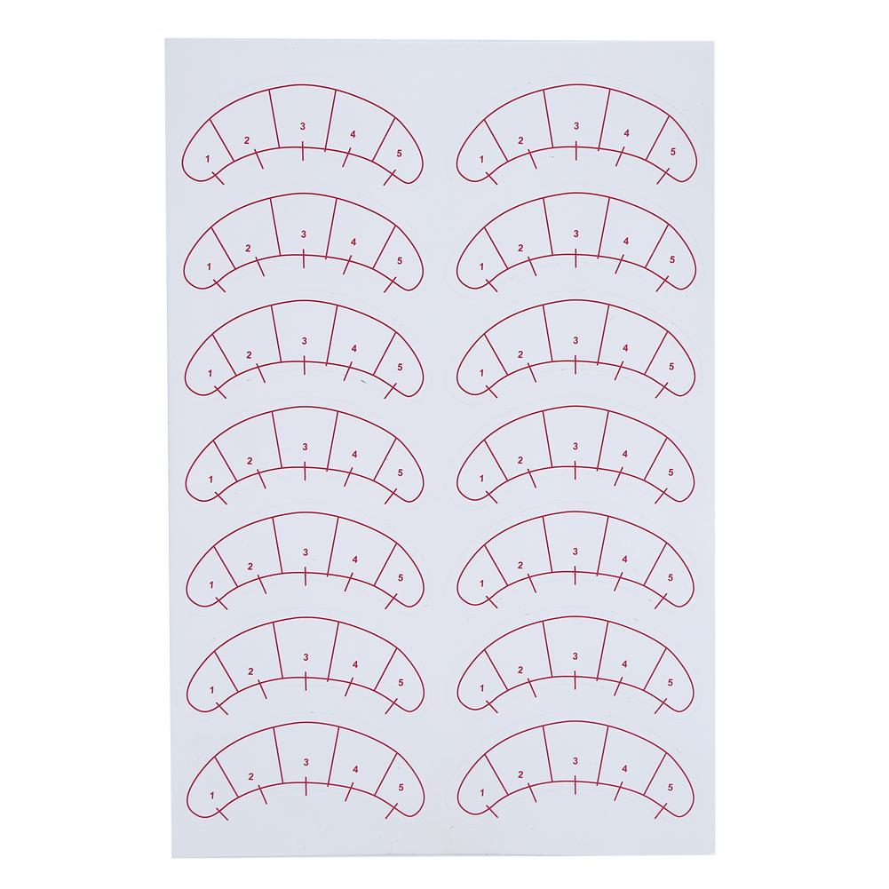 140PCS Eyelashes Extension Adhesive Sticker Eye Lash Isolation Positioning Pads Patches Tool