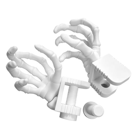 3D-печатный держатель для чашки в виде костяной руки, подставка-череп скелета для стола, Хэллоуинский готический подставка для напитков для стула