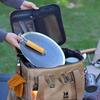 30 л Уличный складной ящик для хранения Барбекю Кемпинговое оборудование Посуда Кухонная утварь Органайзер Водонепроницаемый Изоляция Разделитель Сумки для пикника