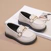 Girls' Trendy Retro Leather Princess Shoes with Soft Non-Slip Soles