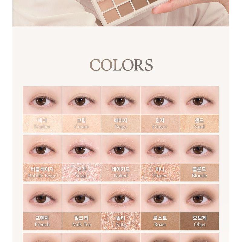 DASIQUE Палетка теней Mood Color Atelier Collection - 4 цвета