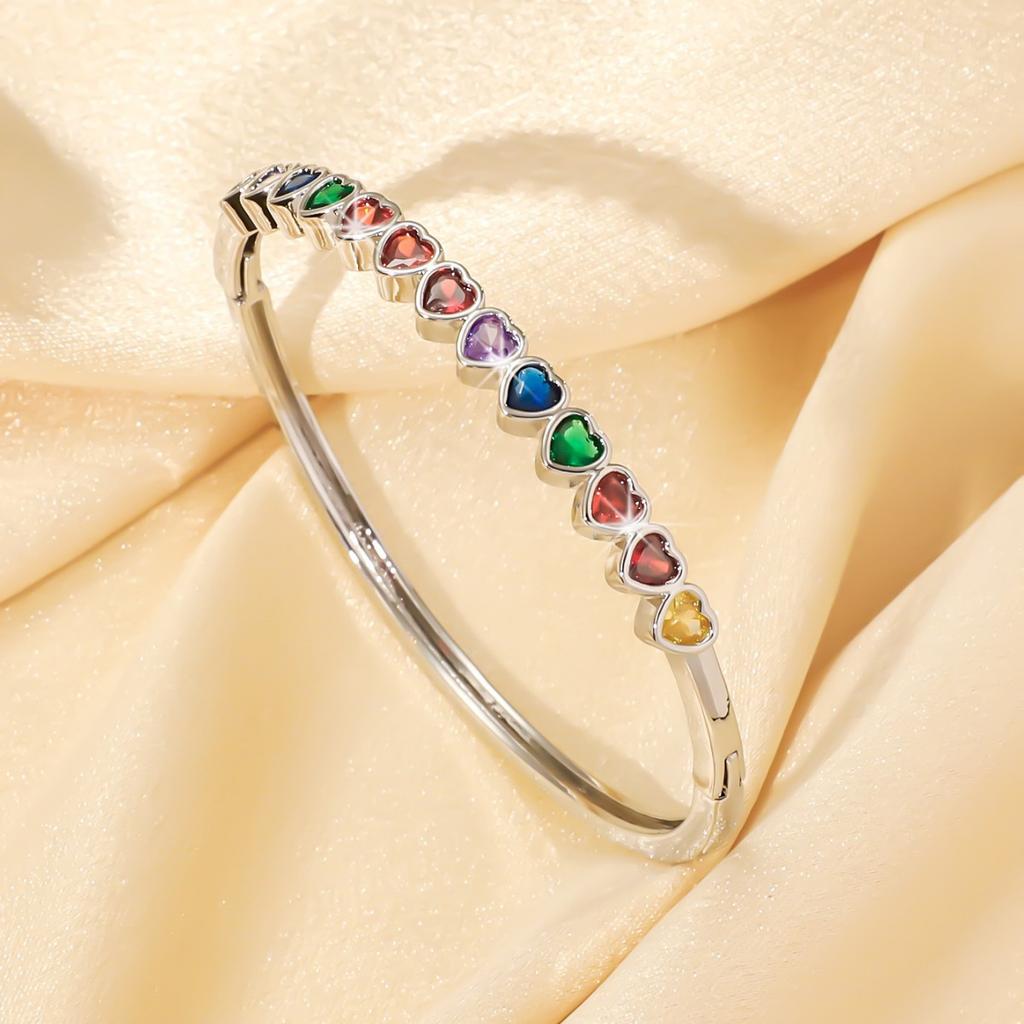 Новый минималистичный и модный браслет в форме сердца с уникальным и нишевым чувством дизайна