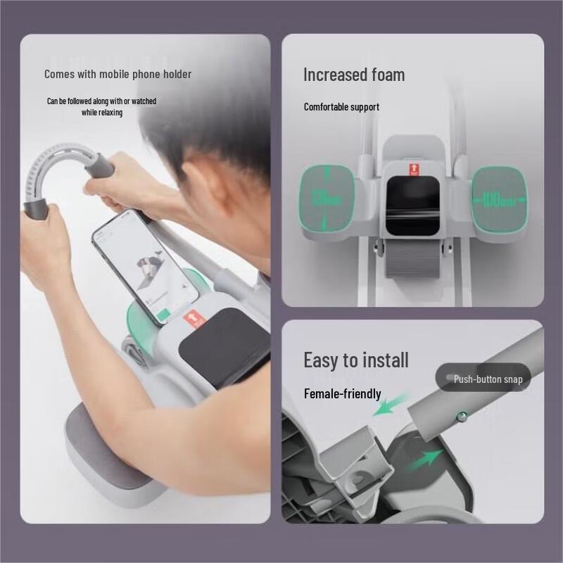 Автоматический abdominal wheel trainer JJC с возвратом