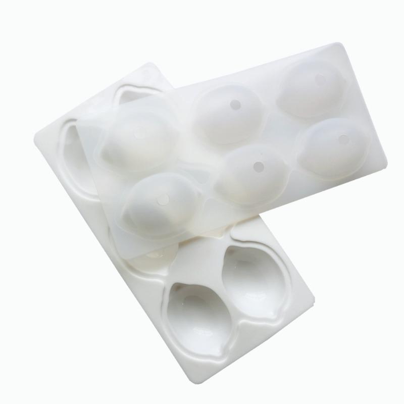 Круглая силиконовая форма для мини-кексов, кексов, печенья, помадки, противень для выпечки, антипригарный пудинг, паровой пирог, инструмент для выпечки