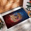 Sydney Roosters Crystal Velvet Carpet Soft Anti?Slip Floor Mat Comfortable Home Living Room Bedroom Decor Rug