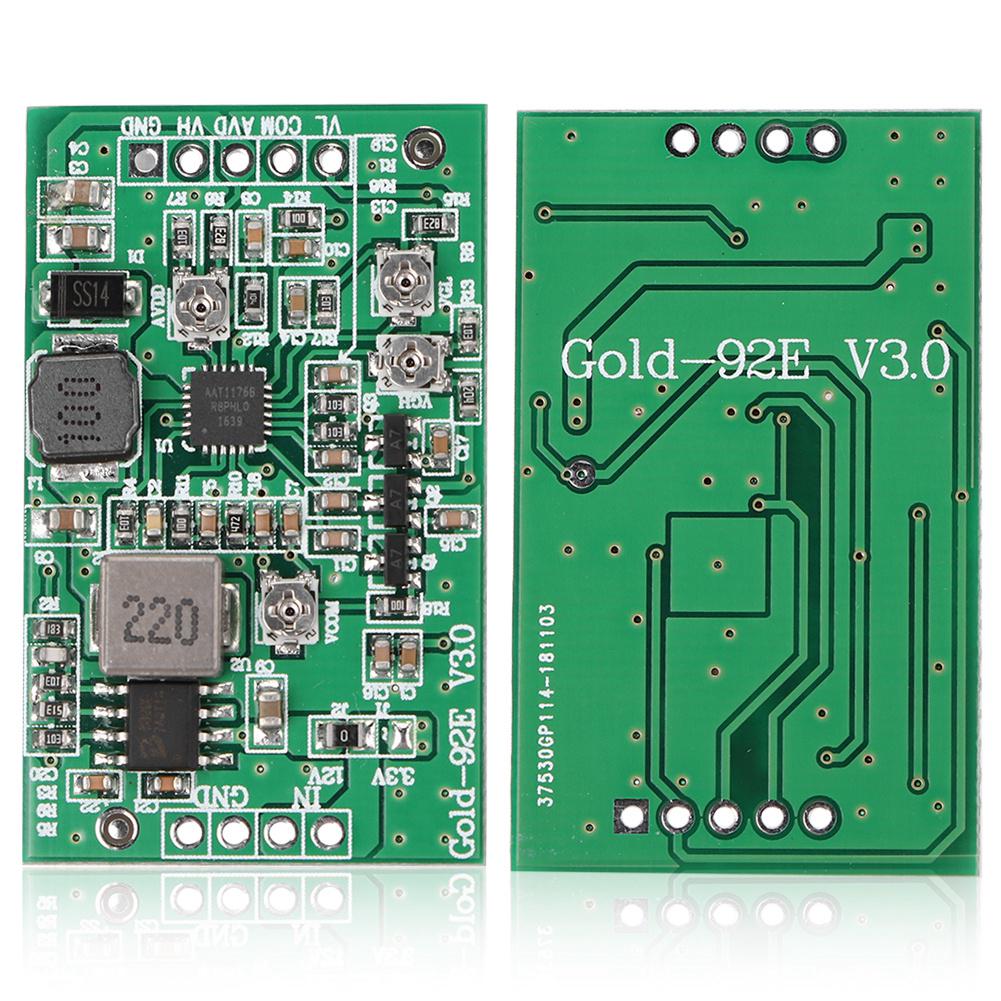 Модуль платы Boost LCD TCON Board VGL VGH VCOM AVDD 4 Регулируемый Gold-92E Zhide