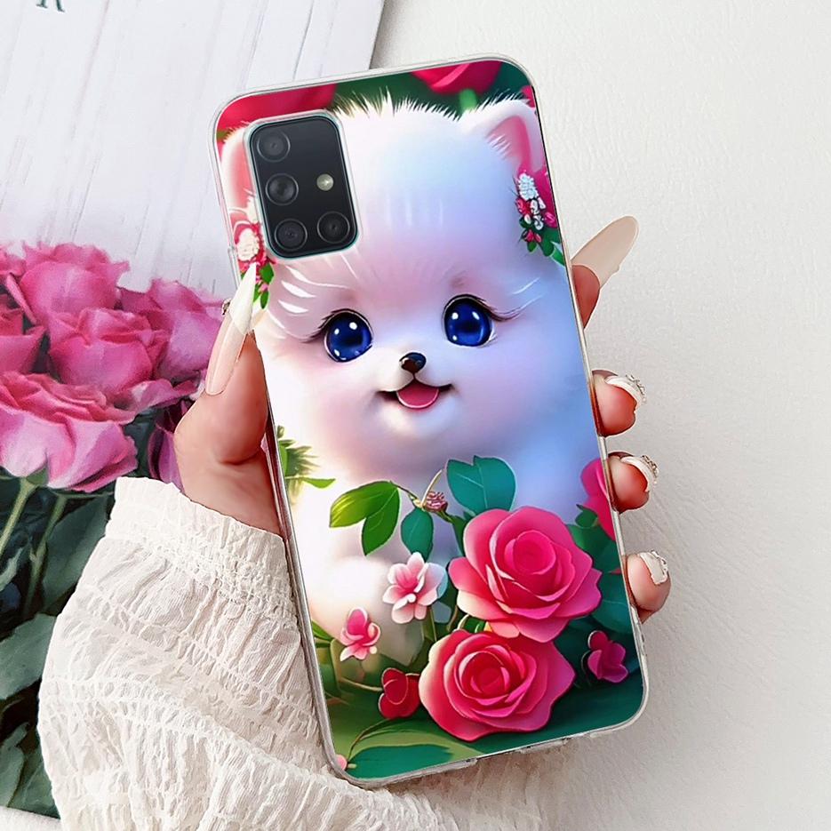 Чехол для Samsung Galaxy A31 A51 A71 A315F A515F A715F Новый Роскошный Расписной Чехол Мягкий Силиконовый Чехол Для Samsung A51 A 31 71 Fundas