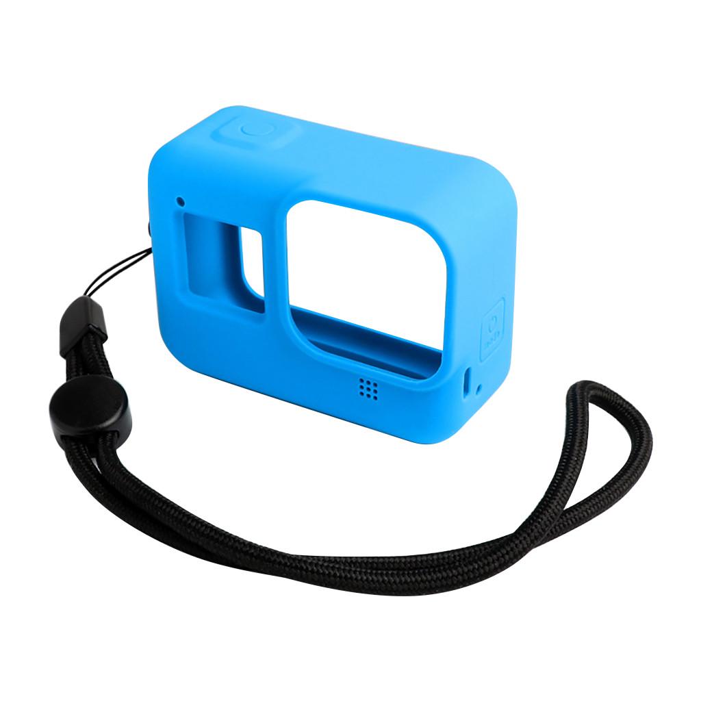 New Soft Silicone Protective Housing  Cover Case for Go-pro 8 Black Camera