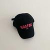 Solid Color Letter Embroidery Baseball Cap Korean Style Children's Sunhat  Kids