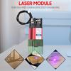 450nm 40W Laser Module with Protective Cover Fixed Focal Length Laser Engraving Head High Speed