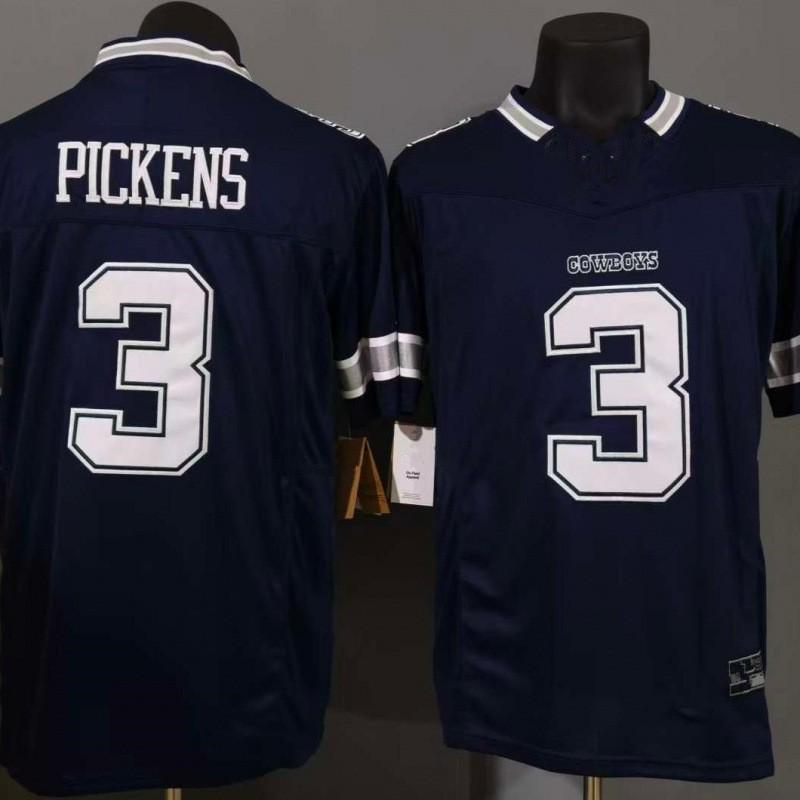 Dallas Cowboys 3 CeeDee Lamb Third Generation Authentic Stitched NFL Football Jersey Men