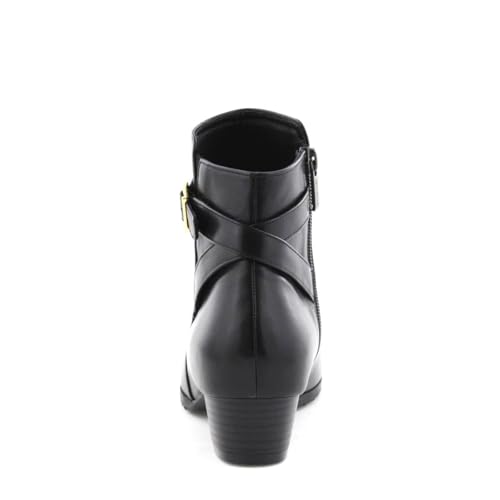 Himiko Belt Design Boots/633403 Black 225