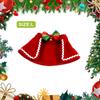 Cat Dog Christmas Costume Santa Hat With Scarf &Small Dogs - Funny Santa Hat And Scarf Outfit For Holiday Photos