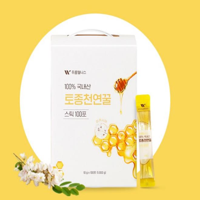 (Korean Health Food) 100% Domestic Natural Acacia Honey Stick 100p