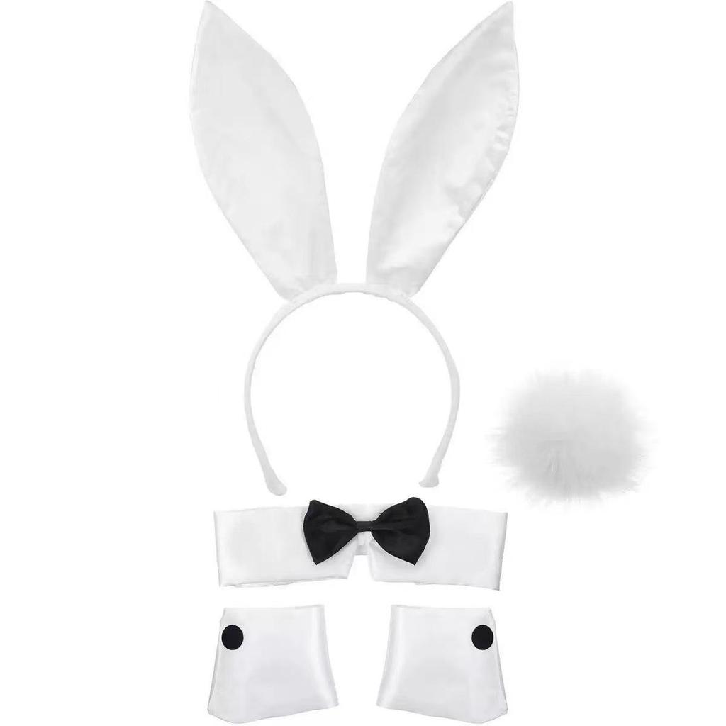 Cross-Border Bunny Ears Headband Set: Halloween, Easter & Masquerade Props