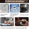 Coffee Cooling Tool with Stainless Steel Ice Sphere Unlock Coffee True Flavors Ice Ball Tools for Coffee Bourbon Cocktails Reusable Coffee Accessories