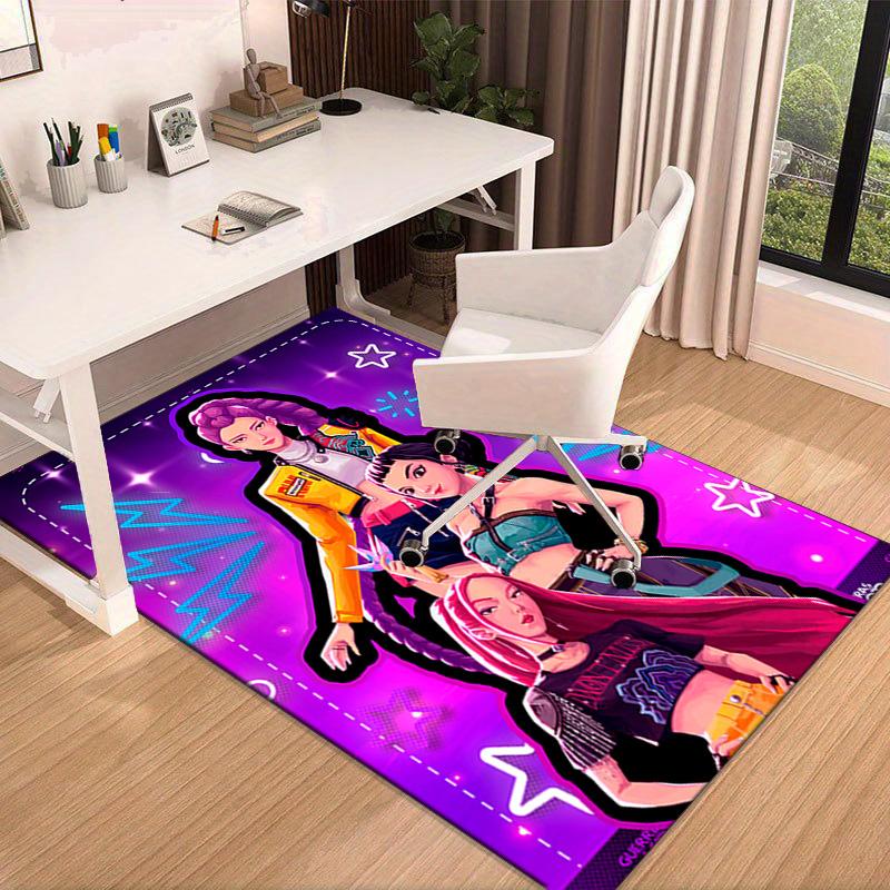K-pop Stars United Carpet, Chair Rug,Rug for Office Bedroom living rooms, Doormat decor Fan Gift Christmas Gift