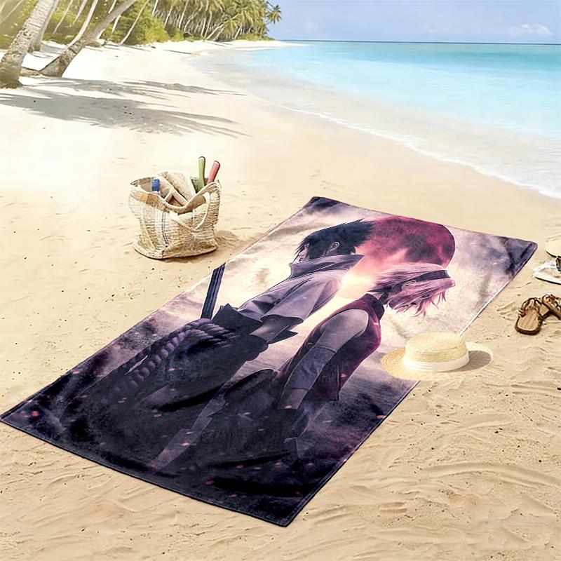 naruto Beach Towel, A Must-have for Any Perfect Trip, Perfect Birthday, Holiday Gift For Family and Friends