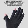 Loogdeel Touch Screen Waterproof Windproof Sports Gloves Warm Thermal Fleece Running Cycling Gloves Winter Gloves Men Gloves