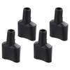 4 PCS 50A Waterproof Connector Cable Jacket Black Dustproof Cable Jacket For Caravan Solar Panel Accessories