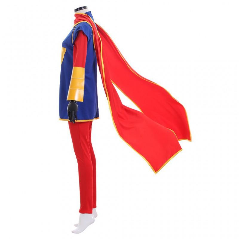 Ms. Marvel Kamala Khan Cosplay Costume Halloween Anime Role Play Outfit